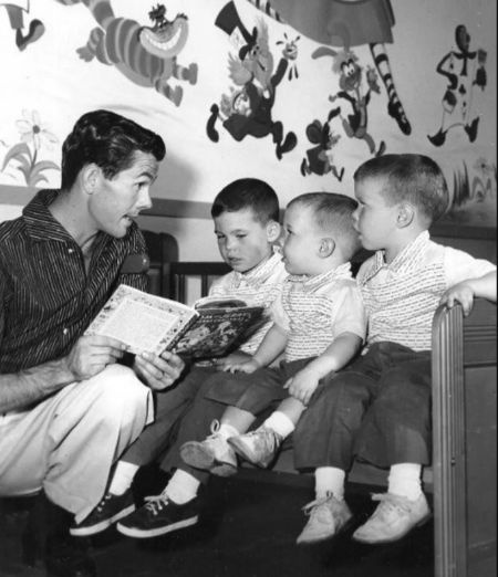 Carson mit seinen Kindern