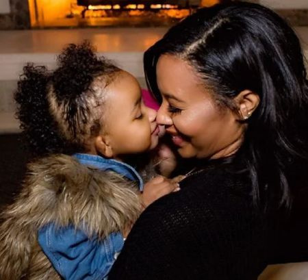 Venessa Simmons avec sa fille