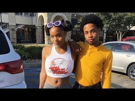   Emily con il suo ex-fidanzato, Adrian alias Big Nu alias Smurftz.