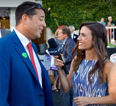   Britney Eurton, giornalista sportiva di TVG e NBC