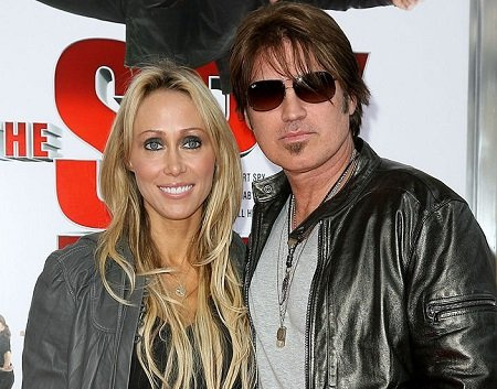 Billy con su segunda esposa Tish