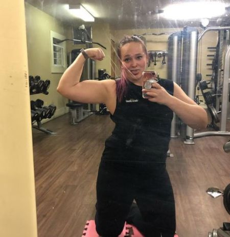 Mónica está en forma