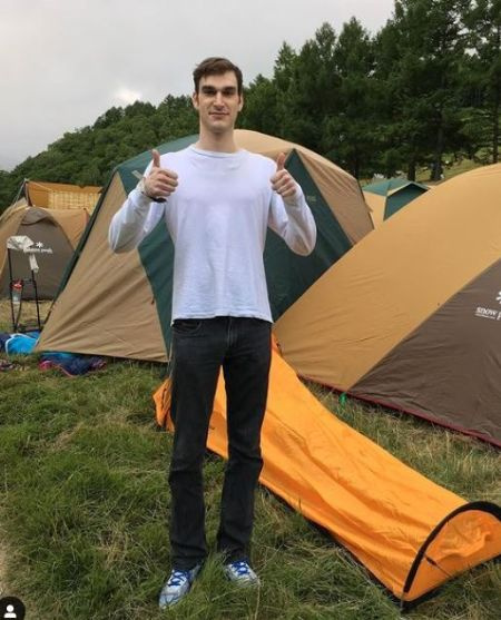   David's Step-Brother Marston Hefner