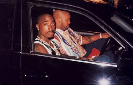 Suge Knight con 2Pac.