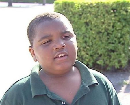   Milton Latarian all'età di 7 anni