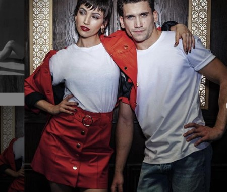 Jaime Lorente e seu roubo de dinheiro's co-star Úrsula Corberó