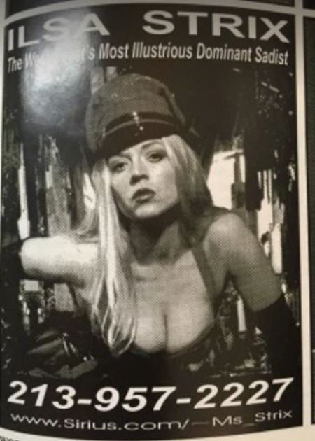   Karin Winslow Ex lavoratrice BDSM e moglie del direttore di Matrix Lana Wachowski