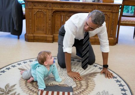   Genevieve Mecher Obama Bambino (1)