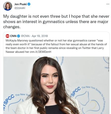   Jen Psaki figlia (1)