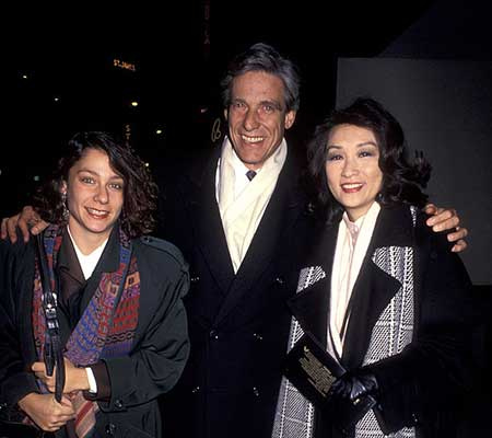   Maury Povich con sua moglie e sua figlia Susan