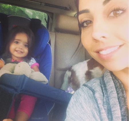   Olivia Namath's sister, Jessica and her daughter