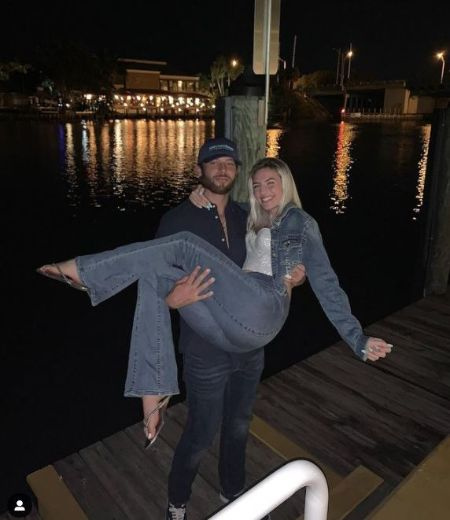 Dusti Rain Van Winkle e seu namorado Kyle Christoffers