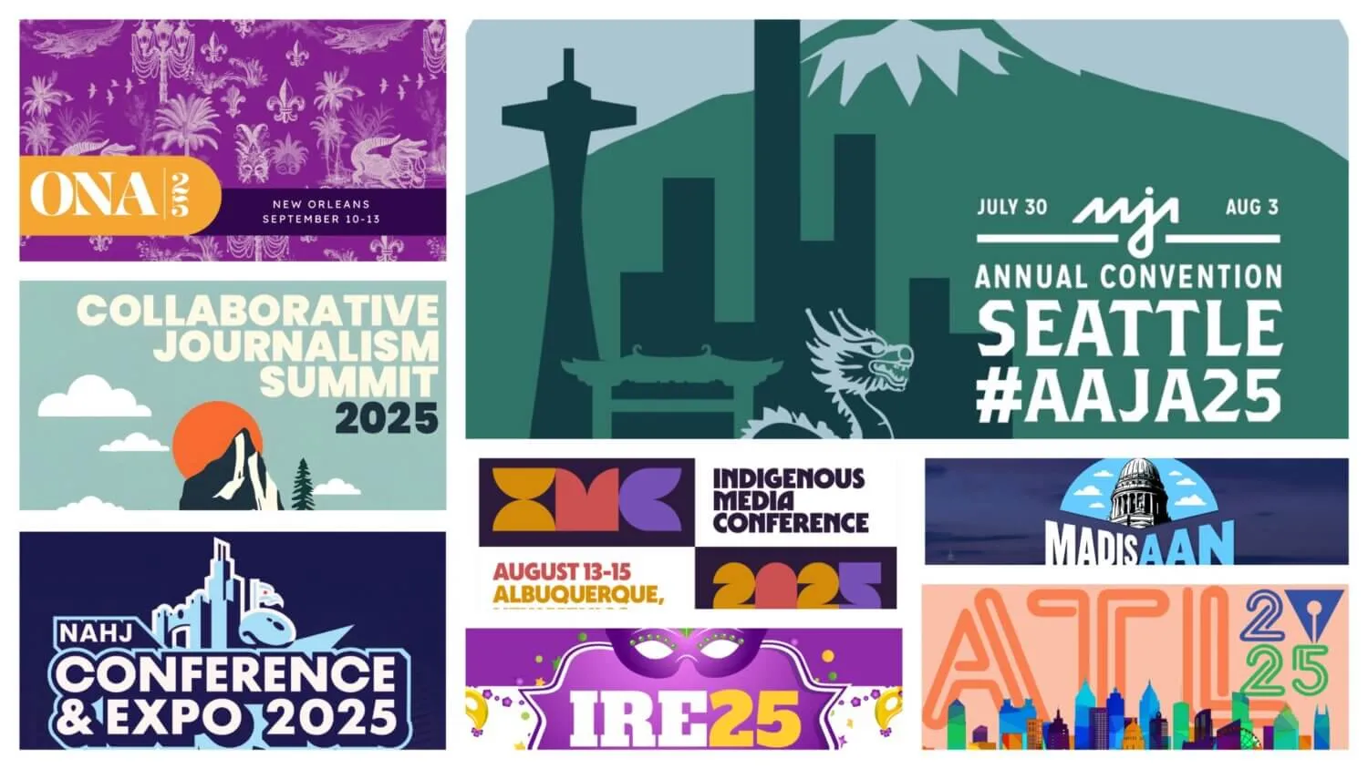 La tua guida alla stagione delle conferenze giornalistiche del 2025