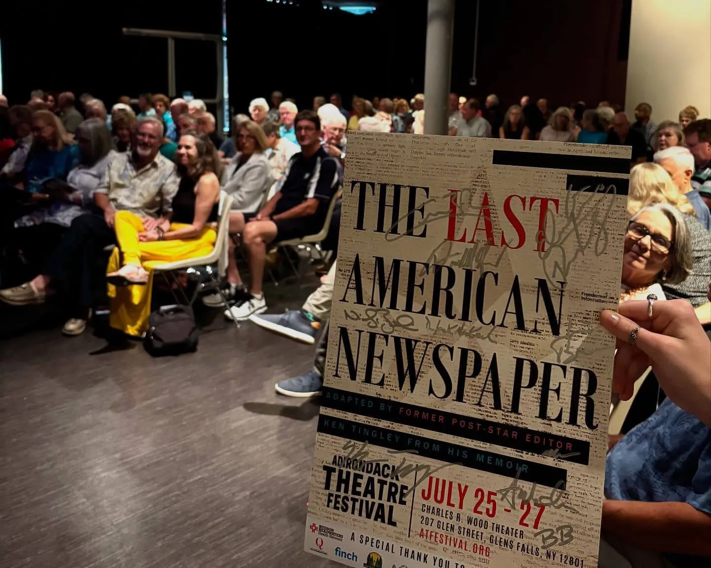 A tragédia do noticiário local chega ao palco em ‘The Last American Newspaper’