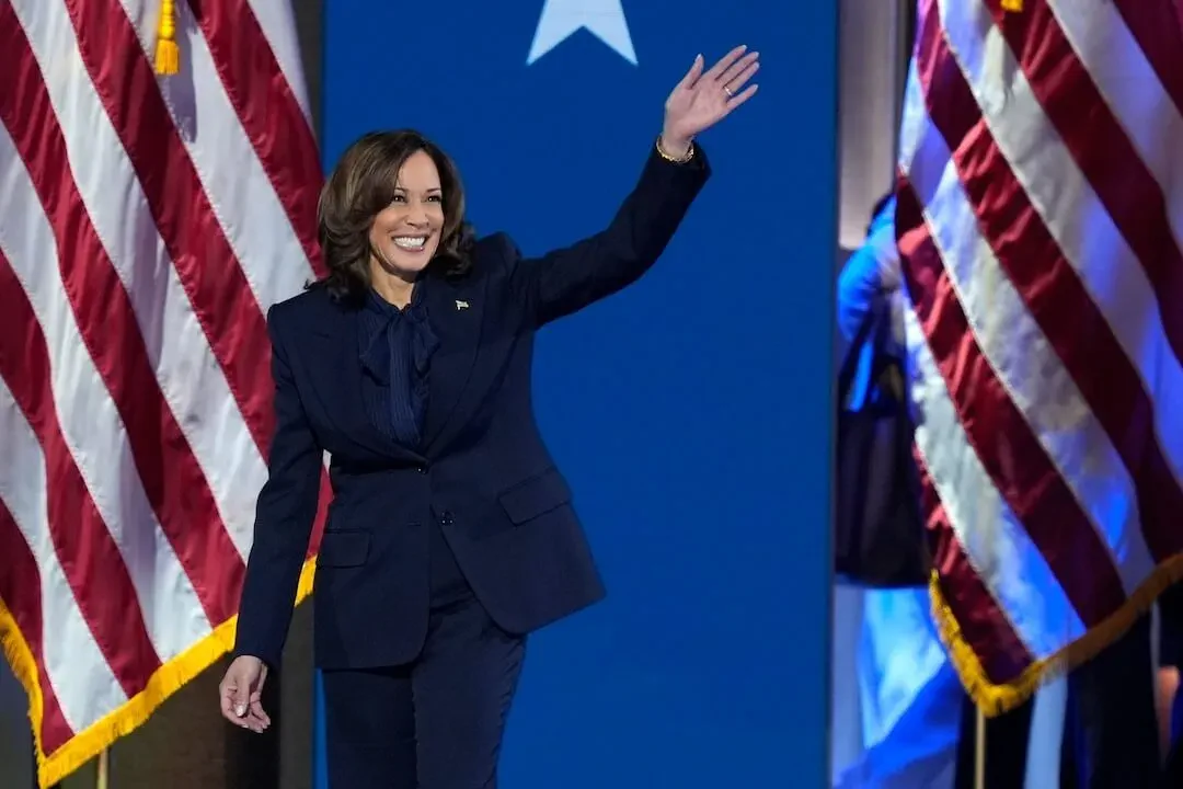 Media reaction to Kamala Harris’ acceptance speech' decoding='async' fetchpriority='high