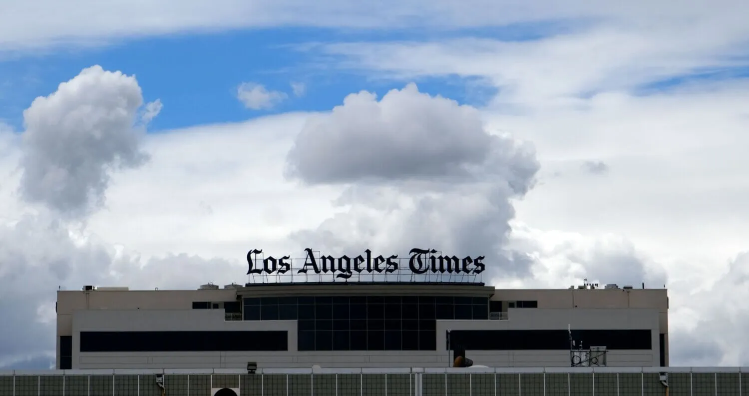 A prominent contributor leaves the Los Angeles Times in protest' decoding='async' fetchpriority='high