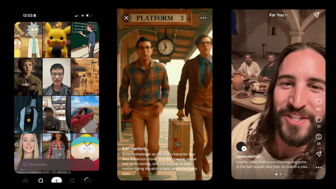 Opinião | Minha jornada no mundo artificial de Sora 2' width='1080' height='608' title=