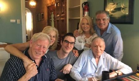Marston con los miembros de su familia