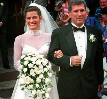 Jerry e Nancy em seu casamento.