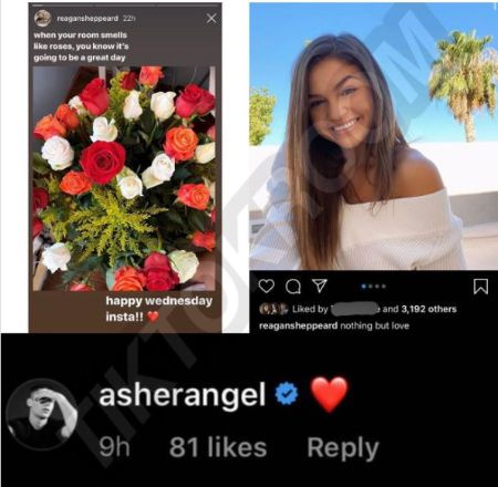 ¿Asher Angel está saliendo con Reagan Sheppeard?