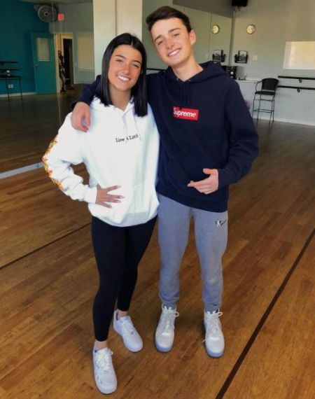 Noah Schnapp's with rumored girlfriend Charli