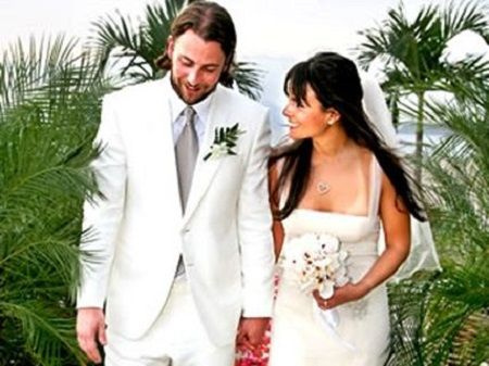 Andrew Form e sua ex-esposa Jordana Brewster