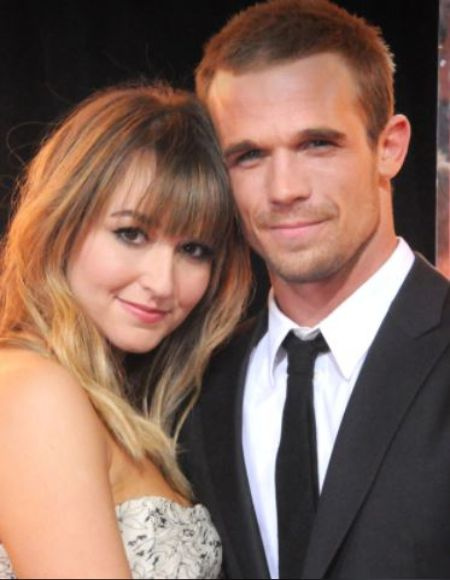 A estrela imprudente Cam Gigandet com sua parceira de longa data e ex-atriz Dominique Geisendorff.
