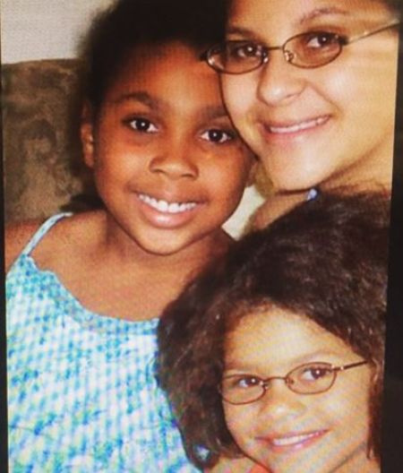   Zendaya con su media hermana Annabella y su prima Zink