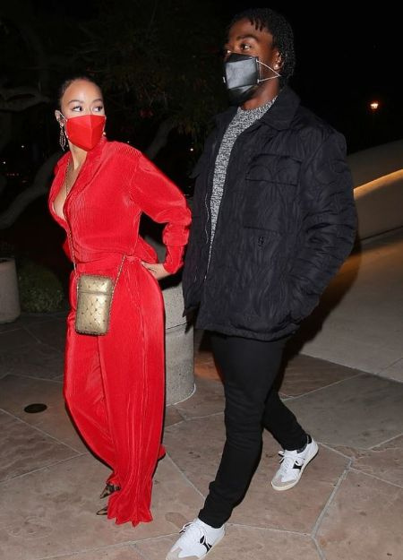 Draya avec son nouveau petit ami Tyrod Taylor