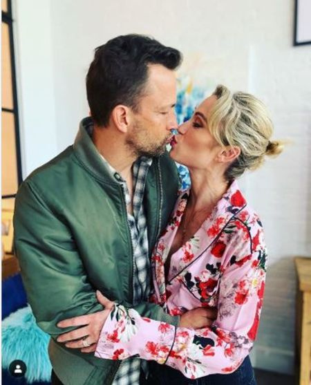   Amy y su esposo Andrew están casados ​​desde hace más de una década.