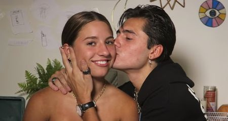 Isaak y su ex novia Mackenzie Ziegler