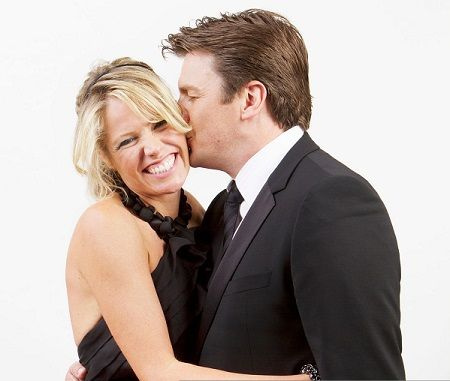 Kate Luyben y Nathan Fillion