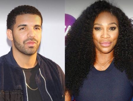Drake y la ganadora de Grand Slam Serena Williams