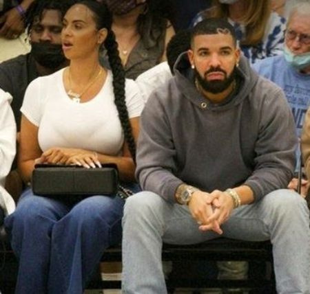 El cantante de Hotline Bling Drake con su supuesta ex novia y estrella de telerrealidad Johanna Leia