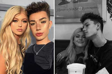   Loren Gray y su exnovio Ian Jeffrey