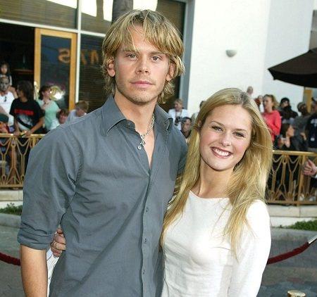 Maggie Lawson e o namorado Eric Christian Olsen namoraram de 2003-05.