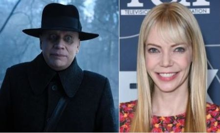Co-estrelas de quarta-feira e casal da vida real Fred Armisen e Riki Lindhome