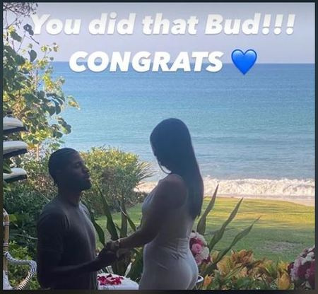 O pequeno atacante do Los Angeles Clippers, Paul George e Daniela Rajic, ficaram noivos em 6 de novembro de 2020. A proposta ocorreu em um resort à beira-mar.