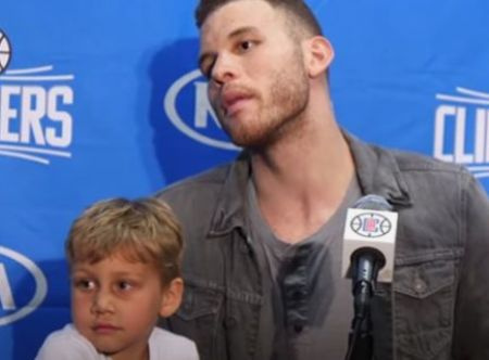 Finley's elder brother with the kids' dad
