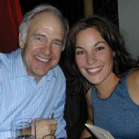   katie pine con el padre robert pine