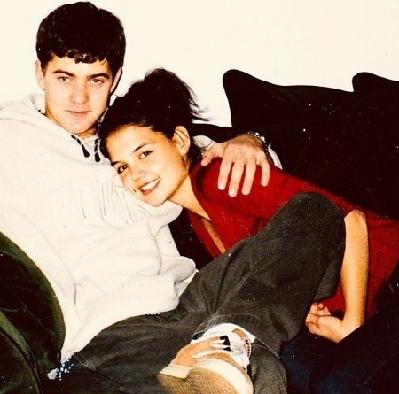 A namorada de Joshua Jackson, Katie Holmes: Eles estavam em um relacionamento por um ano.