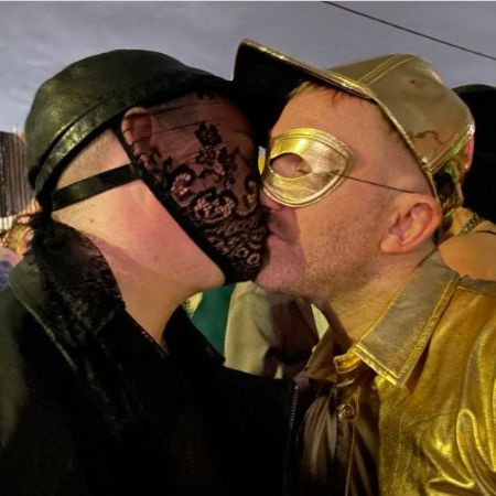 Stephen Ira Beatty e Chris Berntsen namorando