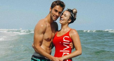 Austin North e a namorada Sadie Robertson.