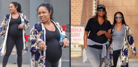 Eboni Nichols deu as boas-vindas a um filho