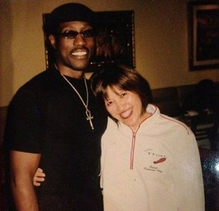   Wesley Snipes' wife Nakyung Park is a painter 