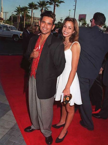Simi Cruz con su esposo Raymond Cruz