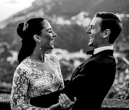   Emily Compagno and Pete Riley