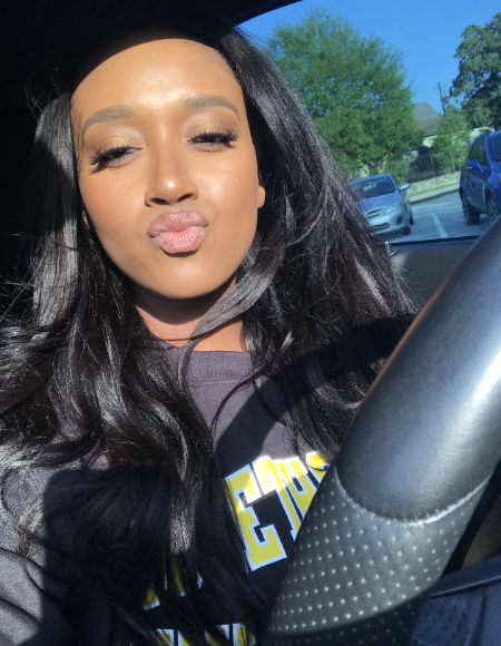 Nativo de Huoston e Shaquille O'Neal's daughter, Taahirah.