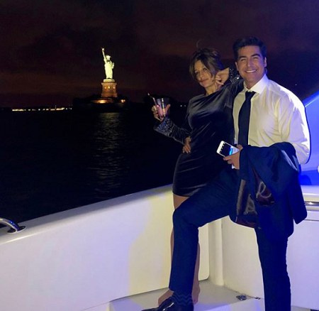 Jesse Watters Ehefrau Emma DiGiovine auf dem Schiff.