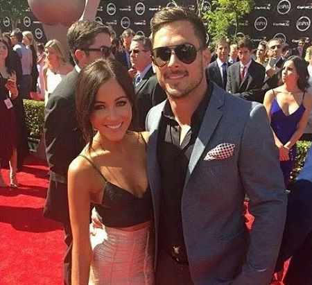   Kay Adams e seu suposto namorado Danny Amendola